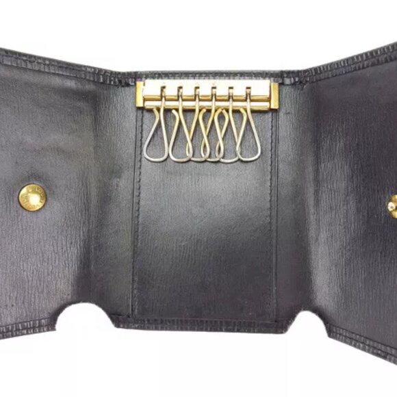 Louis Vuitton Key holder Key case Epi Black Woman Authentic Used - Picture 4 of 5